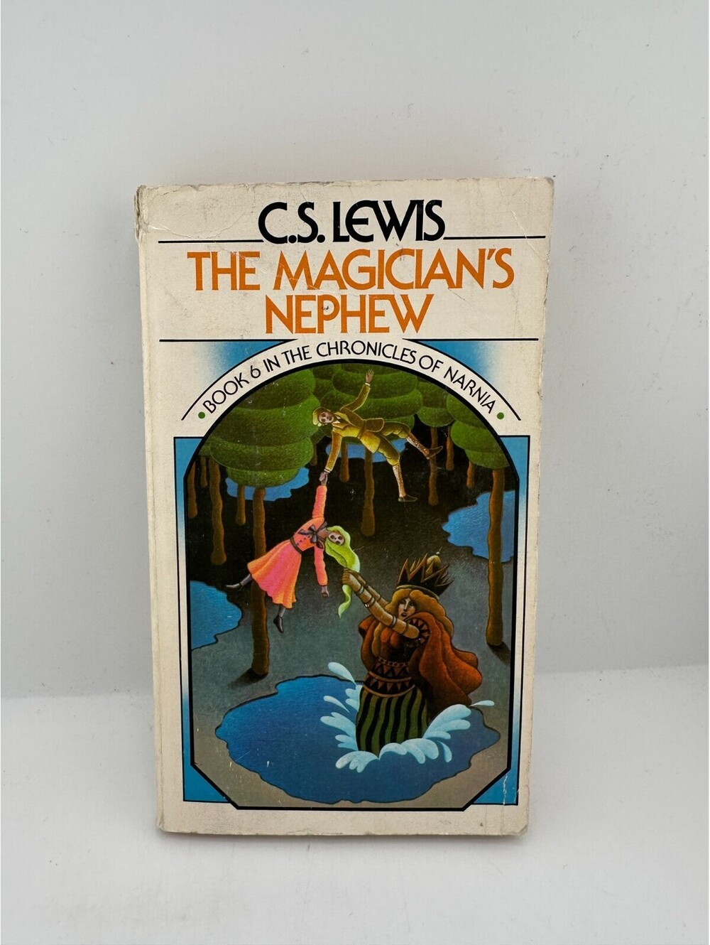 The Magician’s Nephew C.S. Lewis Narnia #6 1970 Collier PB Vintage